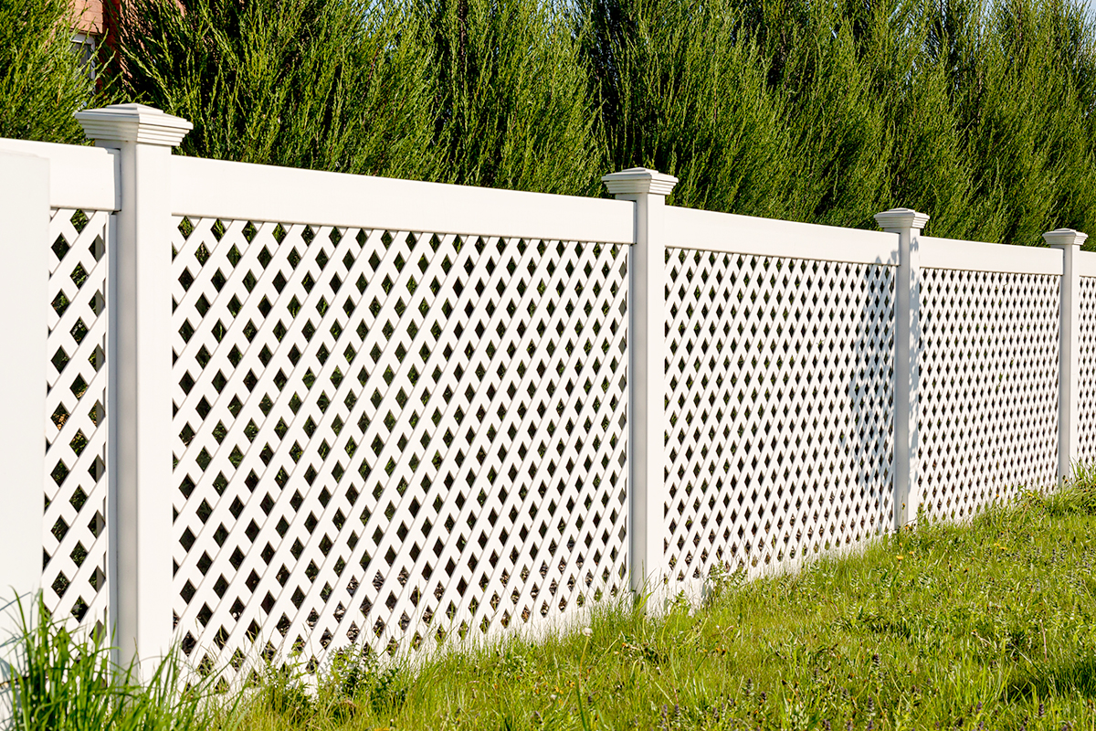 vinyl lattice fence The Fence Guy NJ